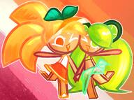 artist:orchid character:lime_cookie character:orange_cookie series:cookie_run_kingdom // 1302x970 // 1.3MB