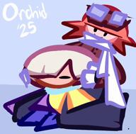 animation artist:orchid character:epiphyll character:orchid nonbinary series:orchid_game transgender // 634x626, 1s // 345KB