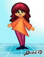 artist:orchid character:dummy_girl mii // 526x677 // 214KB